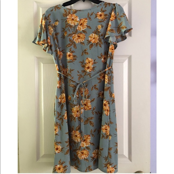 Blue Floral Sundress - Picture 8 of 8